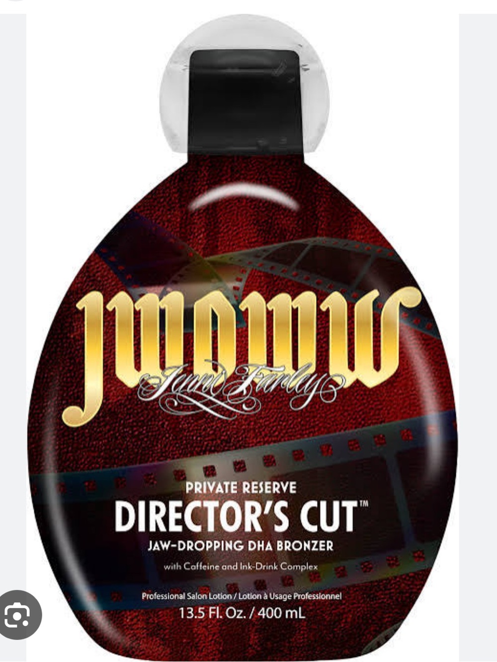 NEW Jwoww Directors Cut Dark DHA Tanning Lotion Full size